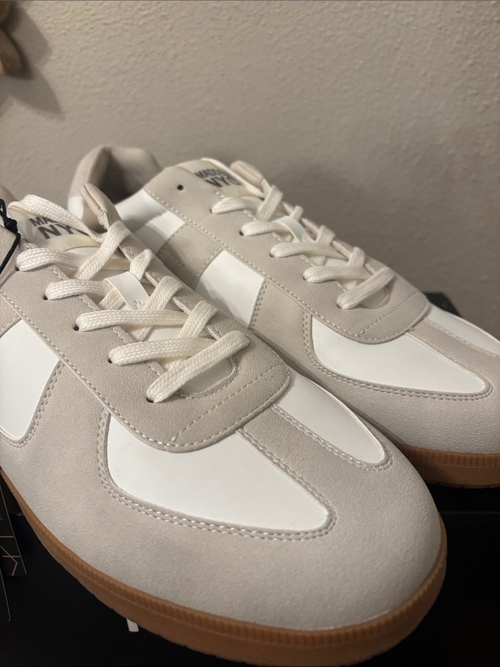 Madden NYC Men’s Morddy Fashion Casual White Lace Up Sneakers 13 - Picture 6 of 6